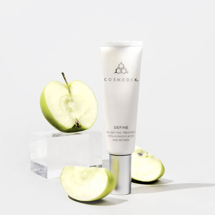 Define Age-Defying Treatment with Hydroxy Acids & Retinol